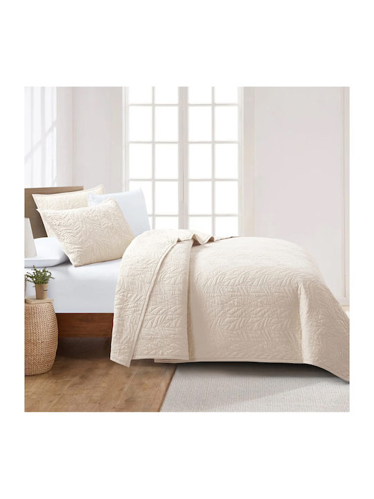 Liolios Home Fiona Κουβερλί King Size Beige 260...