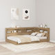 vidaXL Wooden Bed Headboard Brown