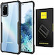 Spacecase Back Cover Πλαστικό / Σιλικόνης Μαύρο (Galaxy S20)