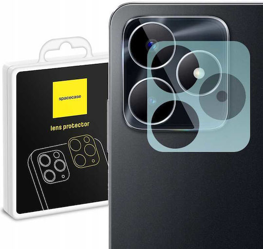 Spacecase Προστασία Κάμερας Tempered Glass Μαύρο για το Realme C51, Realme C53