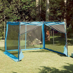 vidaXL Cort Terasă Albastru 3.03x3.03m vidaXL Cort Terasă Albastru 3.03x3.03m