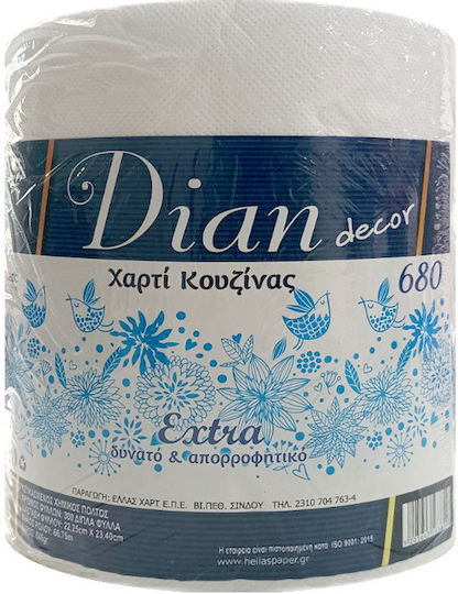Dian Кухненска хартия Ролка (680гр/Ролка)