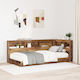 vidaXL Wooden Bed Headboard Vintage Wood 100cm