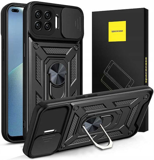 Spacecase Back Cover Μαύρο (Oppo Reno 4 Lite)