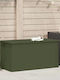 vidaXL Outdoor Storage Box Green L100xW50.5xH50cm