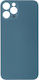 Apple iPhone 12 Pro Battery Door Adhesive Large Hole Blue Logo OEM