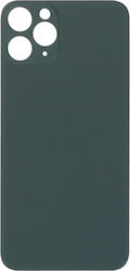 Apple iPhone 11 Pro Battery Door Adhesive Large Hole Version Green Logo OEM Apple iPhone 11 Pro Battery Door Adhesive Large Hole Version Green Logo OEM