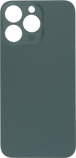 Apple iPhone 13 Pro Battery Door Adhesive Large Hole Green Logo OEM