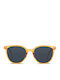 Smooder Damen Sonnenbrille mit Gelb Kunststoff Gestell und Schwarz Linse YAS06