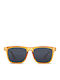 Smooder Unisex Sonnenbrille mit Gelb Kunststoff Gestell und Gray Linse AMS06