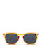 Smooder Unisex Sonnenbrille mit Gelb Kunststoff Gestell und Gray Linse BRS06