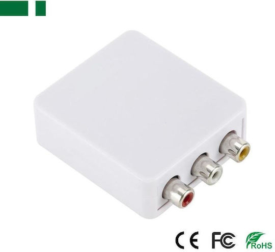 Anga Converter RCA male to RCA female 1pcs 552-334