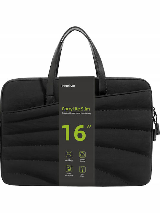 Innostyle Wasserdicht Tasche für Laptop 16" in Schwarz Farbe S600BLK-16