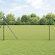 vidaXL Träger für Gartenzaun aus Stahl 130cm 2Stück Gray