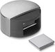 Magnetic Metallic Door Stopper Gray