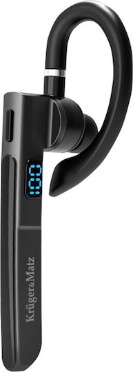 Kruger & Matz Traveler K16 In-ear Bluetooth Handsfree Ακουστικά Μαύρα