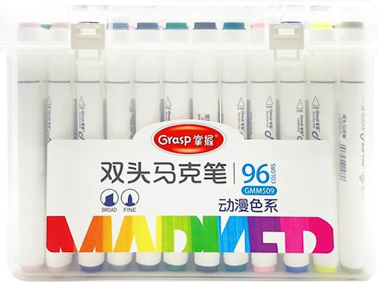 Whiteboard-Marker 3mm Mehrfarbig 96Stück