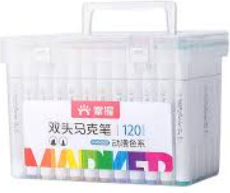 Whiteboard-Marker 3mm Mehrfarbig 120Stück