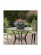 vidaXL Set of 5 Plastic Planter Boxes Black 35x15cm