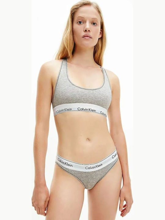 Calvin Klein Women's Bra without Padding Grey H...