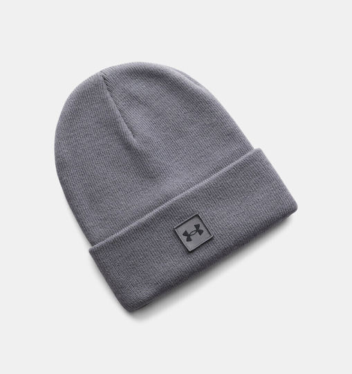 Halftime Beanie Unisex Σκούφος Πλεκτός σε Γκρι χρώμα