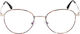 Silac Romeo Reading Glasses +1.25 in Gold color