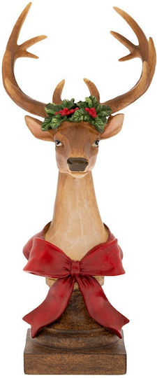 Iliadis Christmas Figure Deer Brown Height 23cm