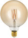 Eglo LED крушка 4W за фасунга E27 и форма G125 Топло бяло