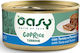 Oasy Wet Food for Adult Cats with Tuna, Meat and Vegetables Grain-Free 85gr