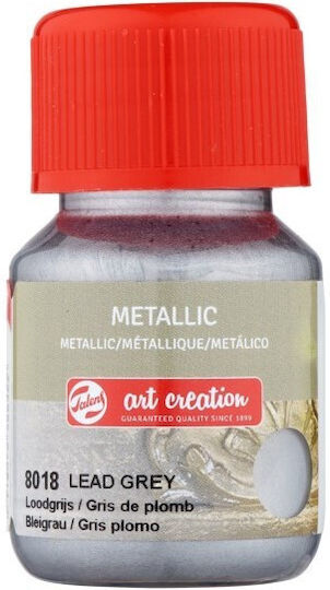 Talens Tac Metallic 30ml 8018 Bleigrau Spezielle Bastelfarben