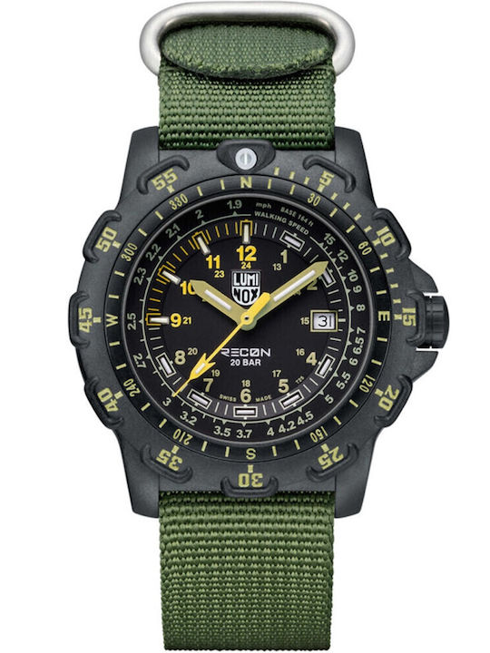 Luminox Recon Uhr Batterie mit Stoffarmband