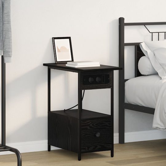 Комод Дървен Black oak 60x30x61см
