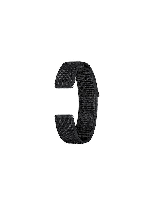 Samsung Λουράκι Μαύρο (Galaxy Watch4/5/6/7/FE/4 Classic/6 Classic/5 Pro)
