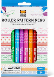 Tiger Tribe Rollerball Set of 6 Pieces Tiger Tribe Rollerball Set of 6 Pieces