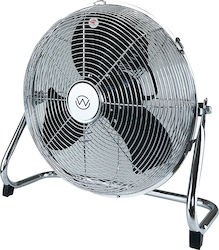 Wellio TX-14F Δαπέδου 35cm Ασημί Wellio TX-14F Δαπέδου 35cm Ασημί