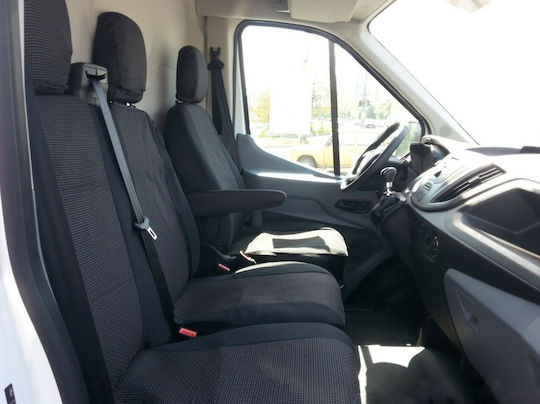 Комплект Калъфи За Седалки Специално Изработени За Ford Transit 2013+ Перфектно Пасващ С Отваряща Се Подлакътник За Седалка