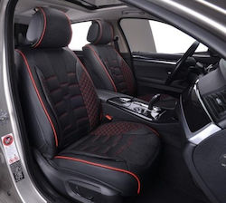 Autositzbezüge Eco Stoff + Leder 5 Stück