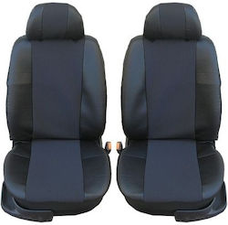 Huse Scaune Auto Universale SUV Scaune Frontale 2 Culori Piele + Textil Huse Scaune Auto Universale SUV Scaune Frontale 2 Culori Piele + Textil