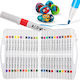 Acrylic Markers 1.2mm Multicolour 48pcs