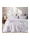 Beauty Home Duvet Set Single 160x240cm Ninet Art 12252 Grey, Pink 2pcs