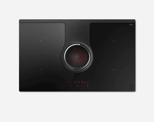 Elica Nikolatesla Evo BL/A/83 Plită cu Inducție Autonom cu Hota 83x51.5εκ.