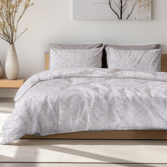 Beauty Home Art 12250 Σετ Μαξιλαροθήκες με Φάσα Μπεζ 52x72εκ.