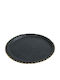Espiel Round Serving Tray in Green Color 34x34x1.5cm LTG33K8-1 1pcs