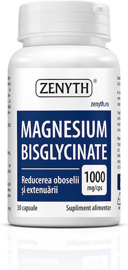 Zenyth Magneziu Bisglicinat 1000mg 30 Capsule Energy