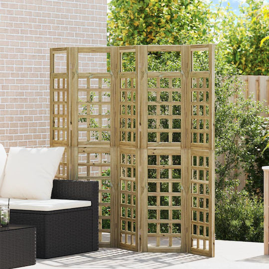 vidaXL Διακοσμητικό Παραβάν Ξύλινο 200x180cm