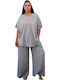 Damen Silver Set mit Hose