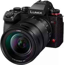 Panasonic LUMIX S1II Kit (Lumix S 24-105mm F4 Macro OIS) Μαύρη Panasonic LUMIX S1II Kit (Lumix S 24-105mm F4 Macro OIS) Μαύρη