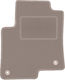 Beige Driver's Mat Smart Forfour I Hatchback 2004-2007