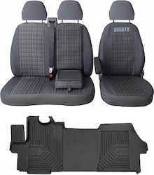 Set Abdeckungen Fußmatten Schalen 77 Fiat Ducato 2006-2025