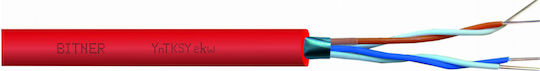 Telecommunication Cable Yntksyekw 1x2x0.8 Tn0100 Class Eca On Drum
